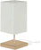 MARRYLUZ Abajur Eros Quad Bege Base Quadrada New Cobre 1