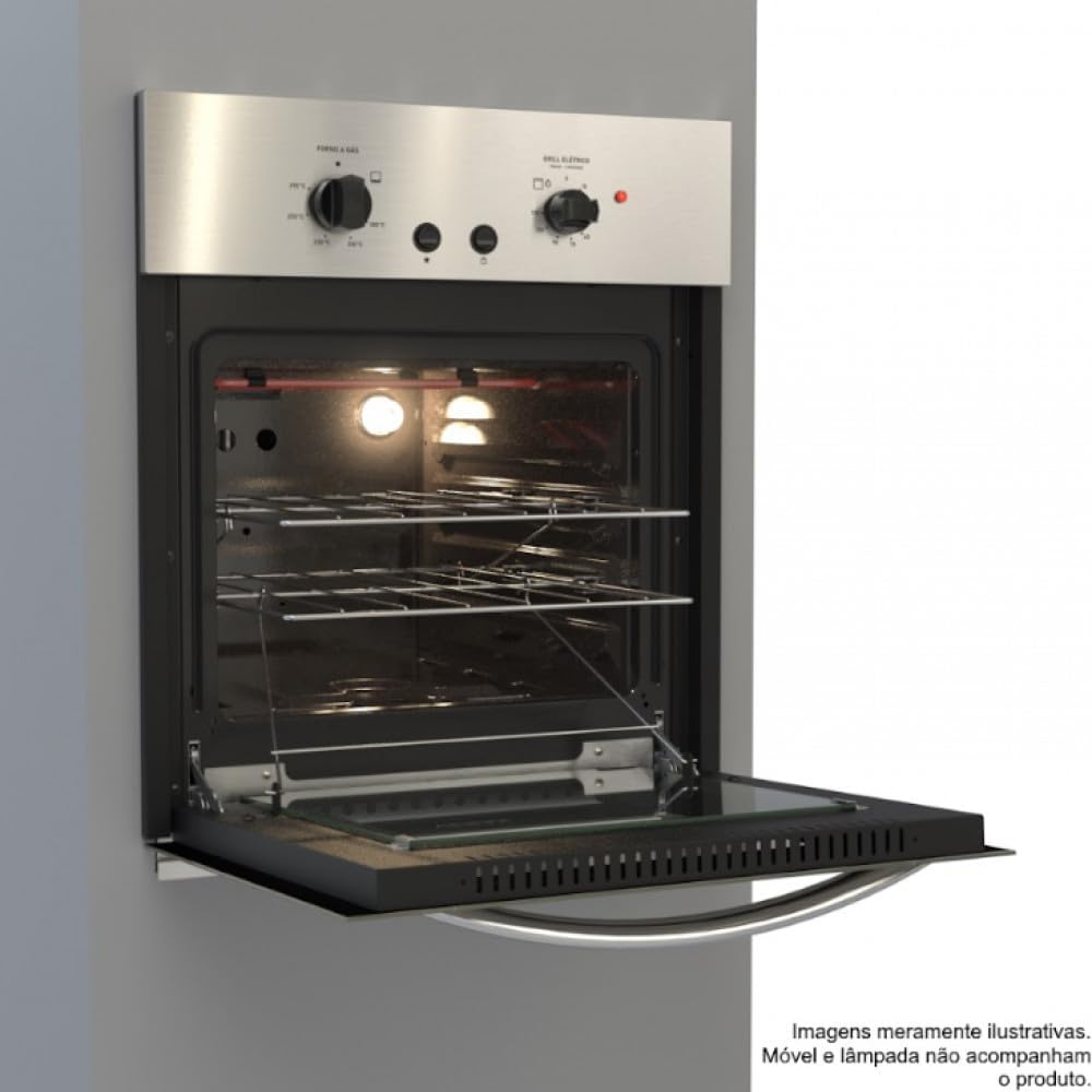 Forno de Embutir a Gas 50 L Cristallo GIII 3