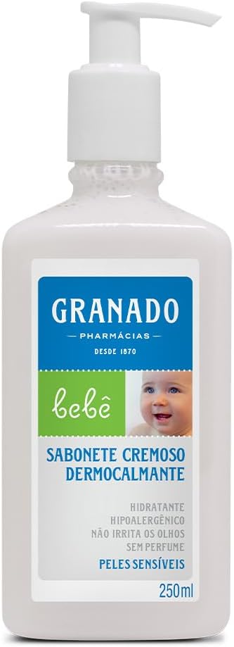 Sabonete Cremoso Dermocalmante Bebê Peles Sensíveis 1