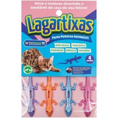 Brinquedo para Gatos Lagartixas