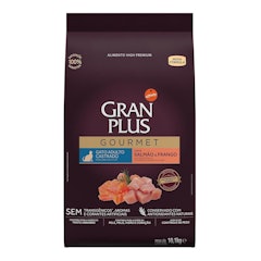 Ração Gourmet Gato Adulto Castrado Sabor Salmão e Frango