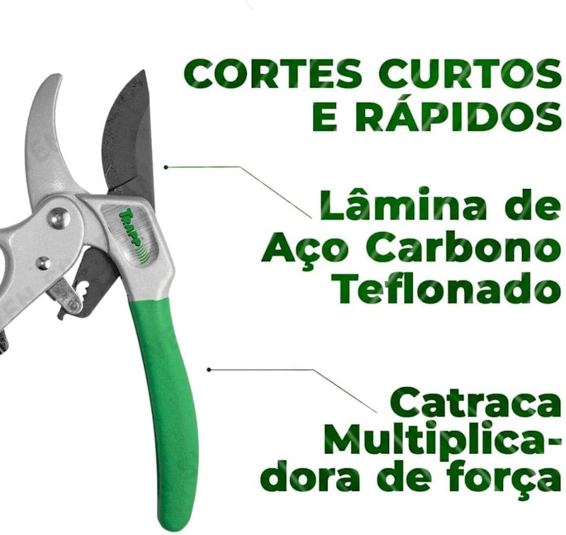 Tesoura para Poda com Multiplicador de Força 4