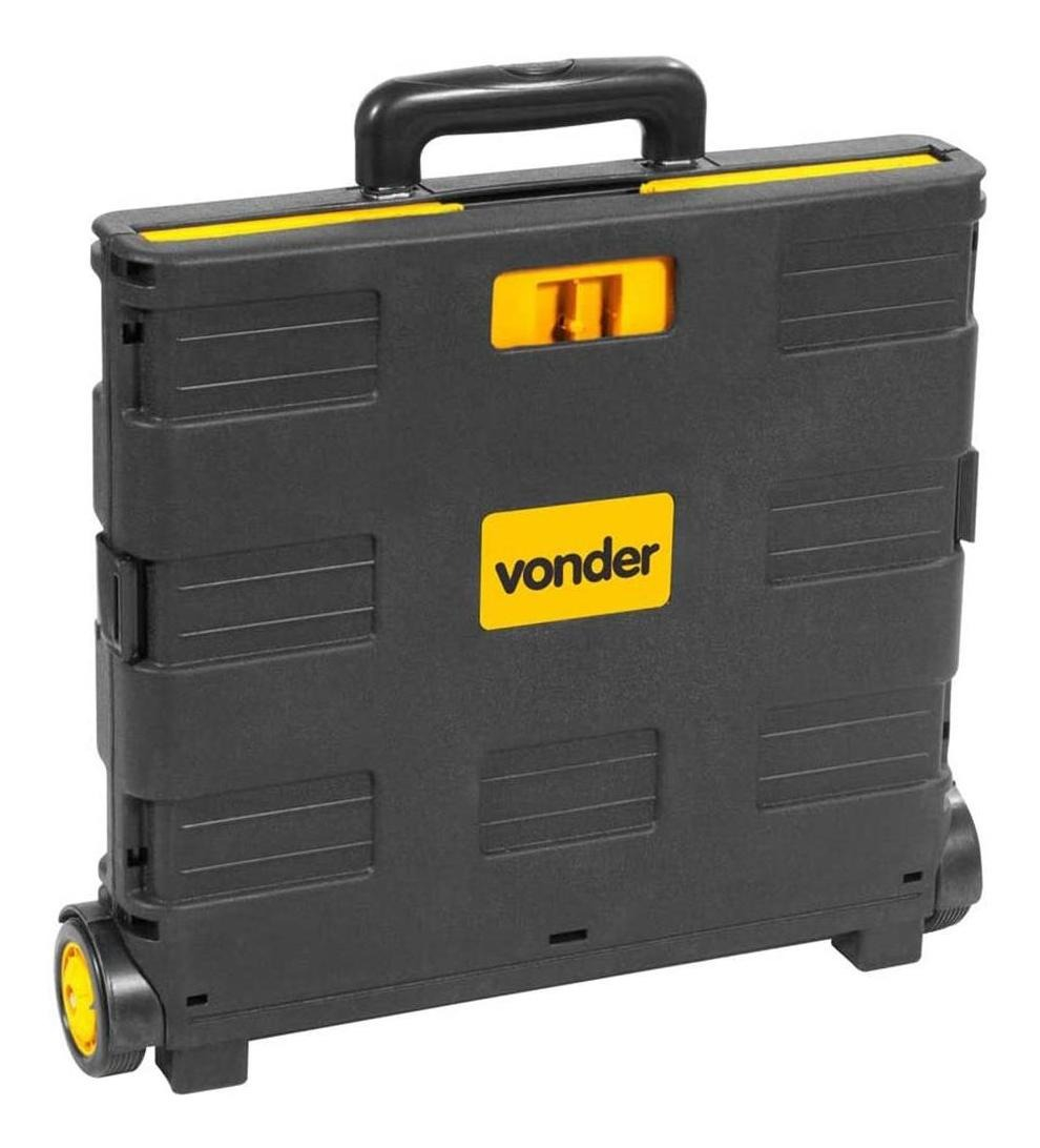 Caixa Plástica Desmontável com Rodas Vonder 4