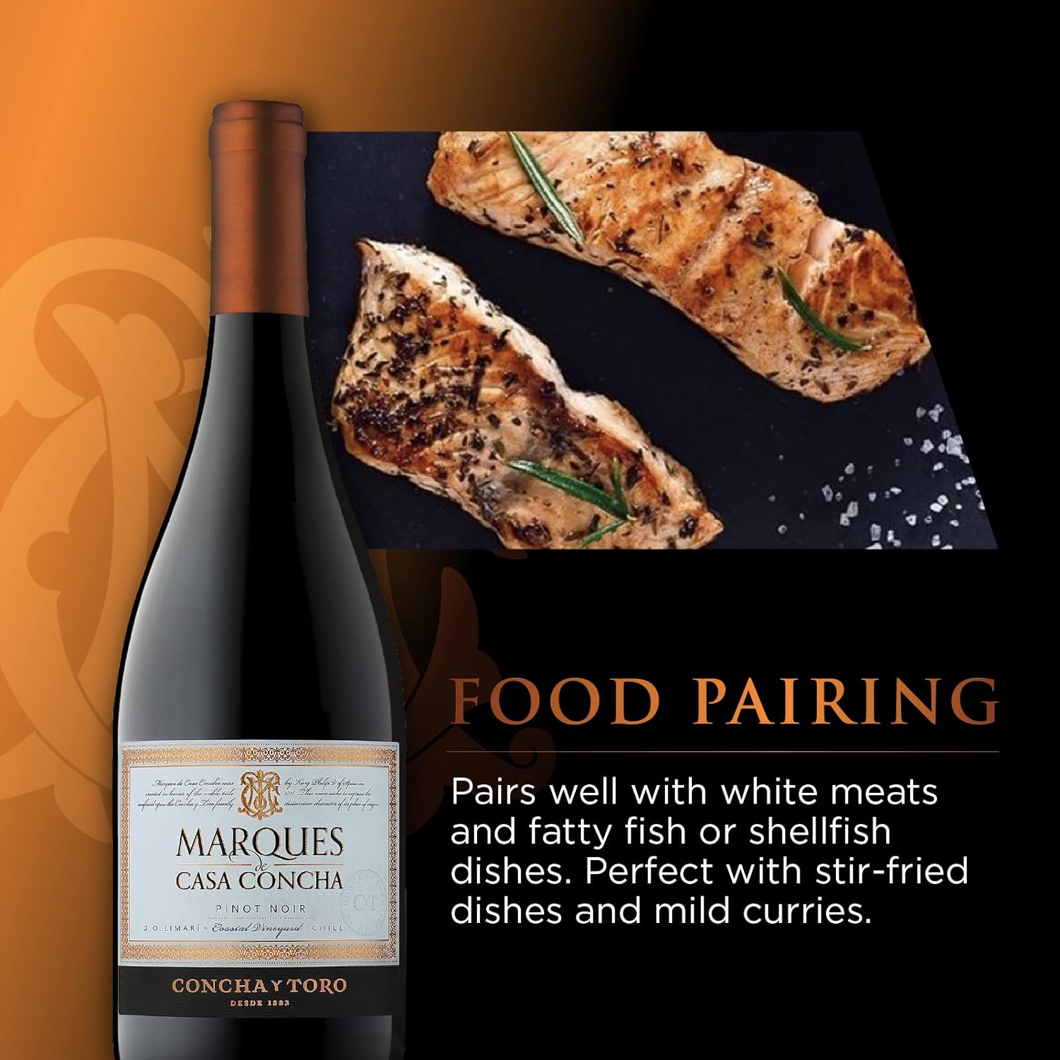 Vinho Pinot Noir Marquês de Casa Concha 3