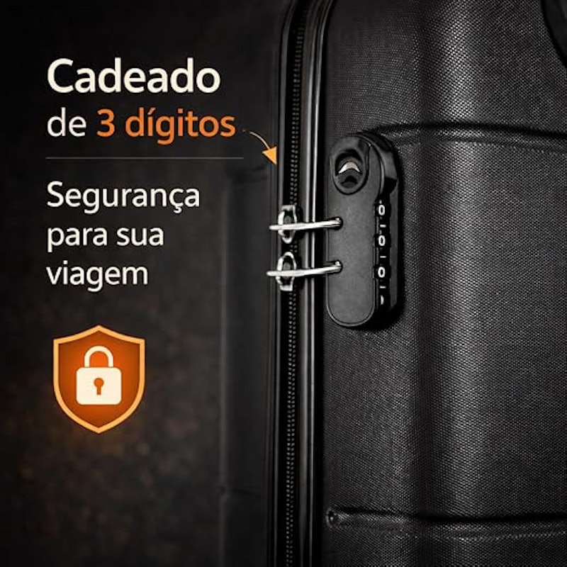 Mala de Viagem Bordo com Rodas 360º Essencial 2 2