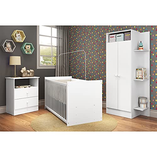 Jogo de Quarto Infantil Trevalla Móveis Pom Pom 3