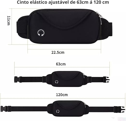 Pochete Esportiva Masculina Feminina de Corrida Doleira 2