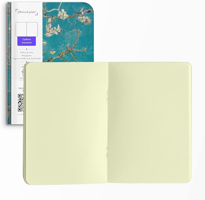 Caderno Brochura "Amendoeira em Flor" Van Gogh 4
