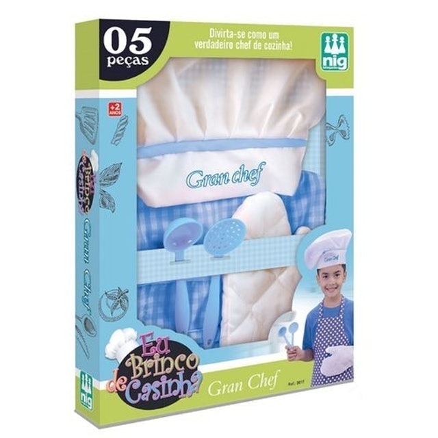 Avental Infantil Gran Chef 2