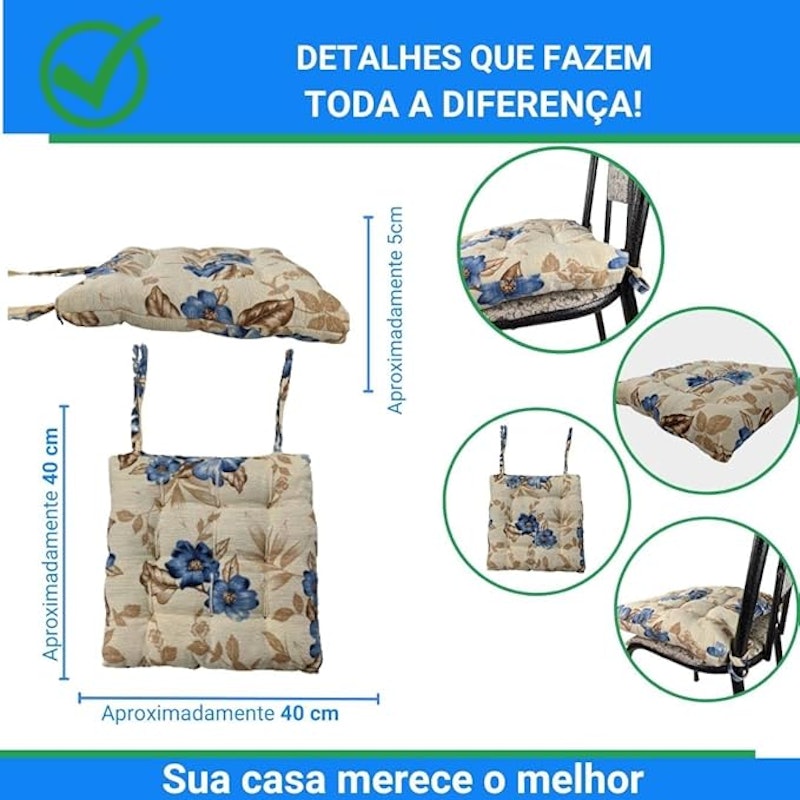 Assento Futton Rústico Estampado 2