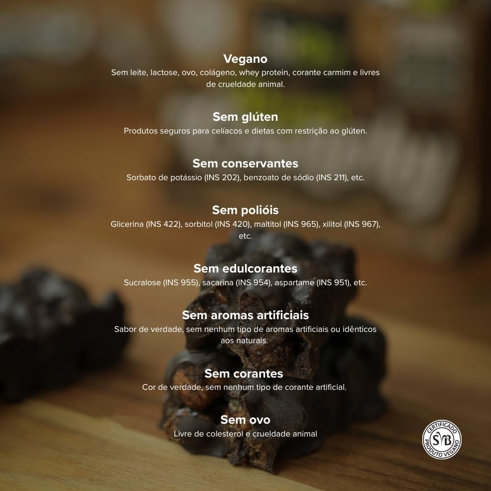 Barra de Cereais Sabor Caramelo e Cacau biO2 Vegan Crunchy 2