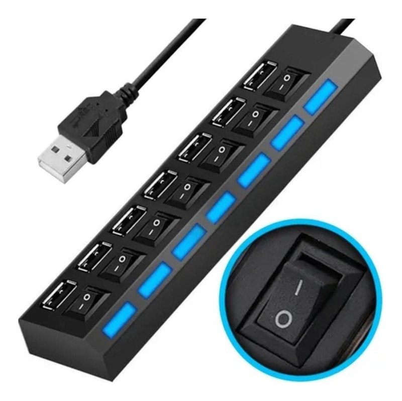 Hub USB 7 em 1 1