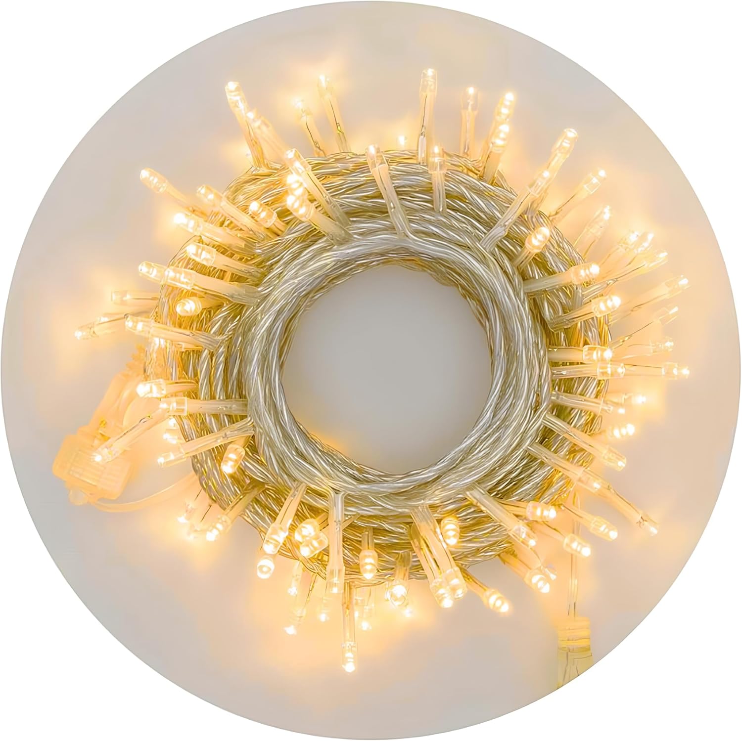Cordão Pisca LED Branco Quente 10 m 3