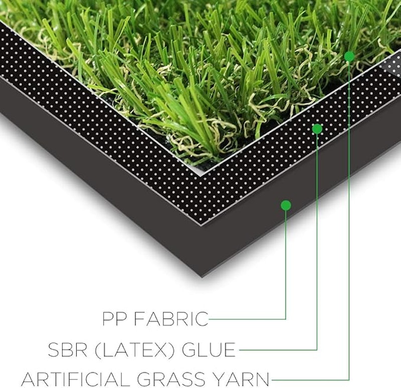 Grama Artificial de 1,8 x 2,5 m Lita 3