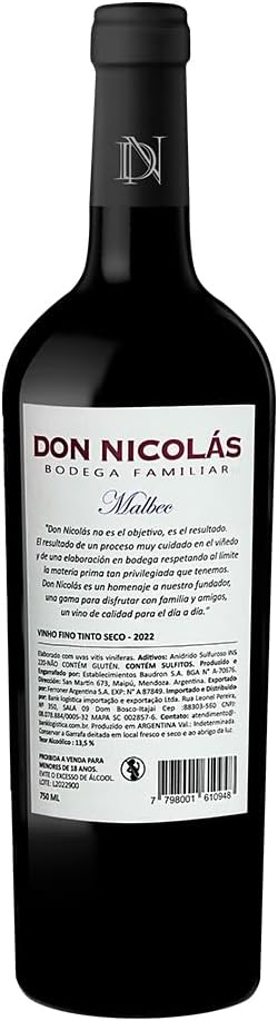 Don Nicolás Malbec 2