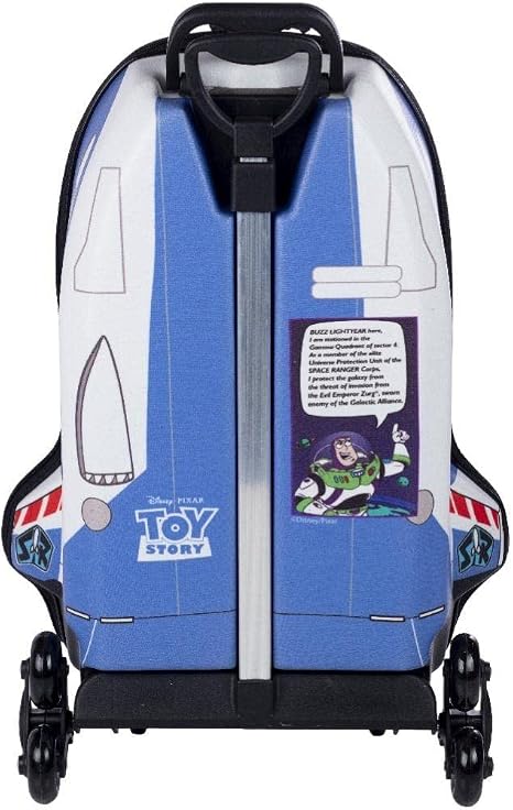 Mochila Infantil com Rodinha Toy Story Buzz Nave 5