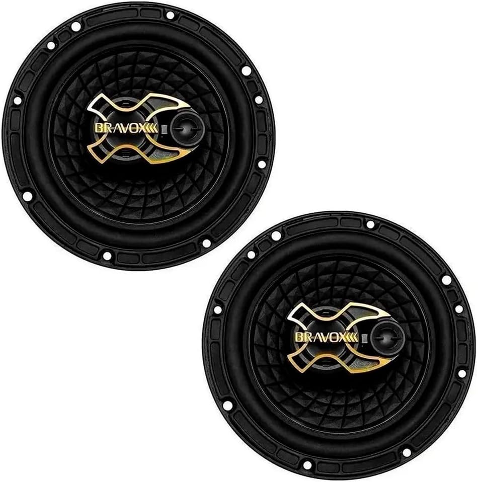Par Alto-Falante Triaxial Bravox 6 5