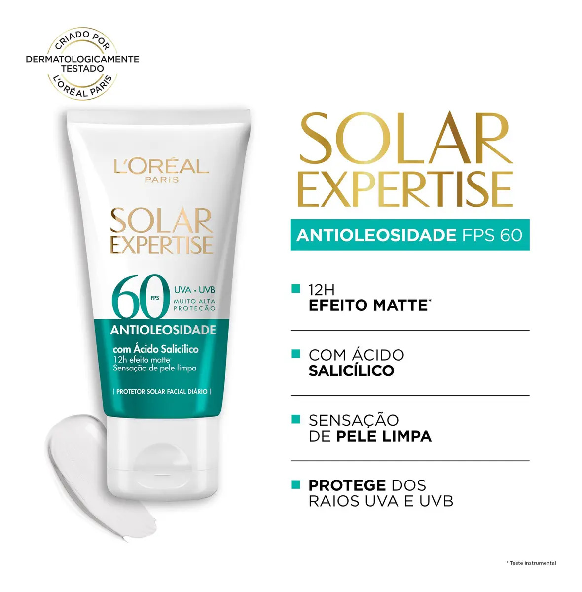 Protetor Solar Facial Antioleosidade L'Oréal 2