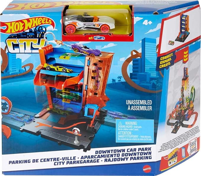 Pista Hot Wheels City Garage Altura Dupla 5