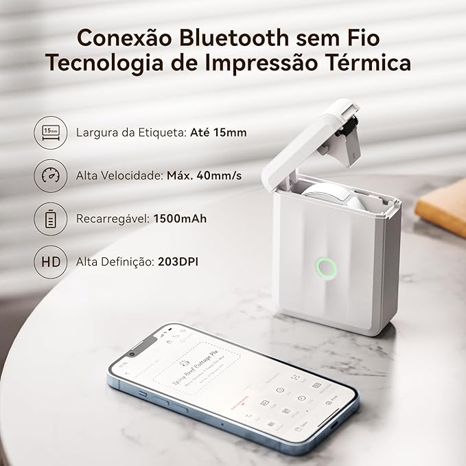 Impressora de Etiquetas Niimbot 4
