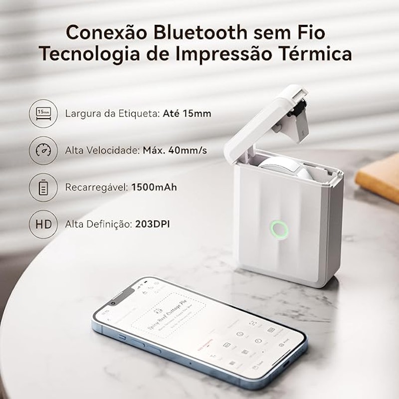 Impressora de Etiquetas Niimbot 4