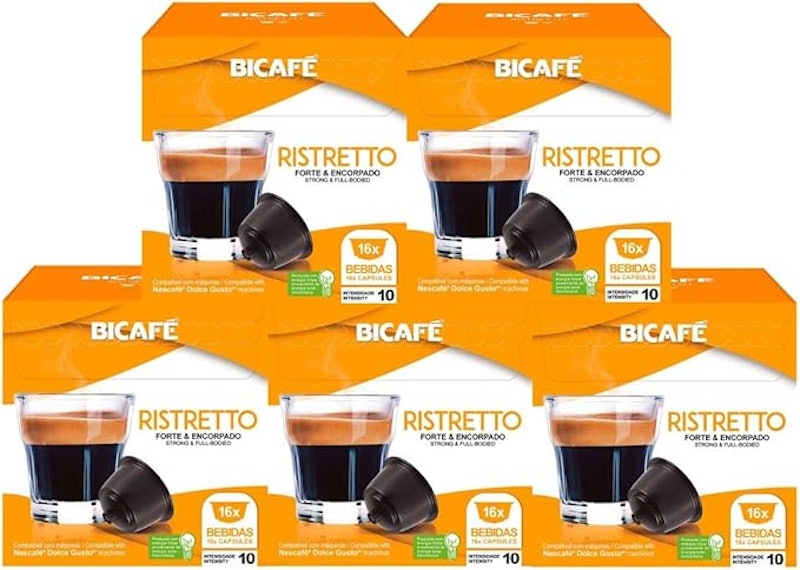 Cápsula de Café Bicafé Ristretto P/ Máquinas Dolce Gusto 1