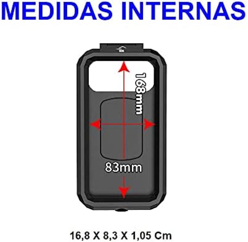 Suporte de Celular para Moto WR Acessórios 4