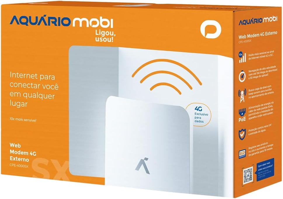 Modem 4G Externo Todas as Frequências 5