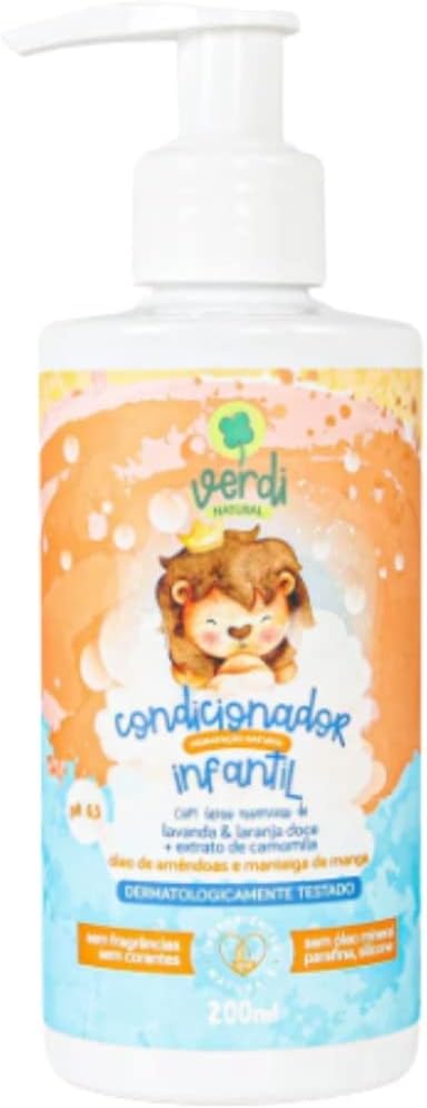 Condicionador Infantil 100% Natural com Óleos Essenciais 1