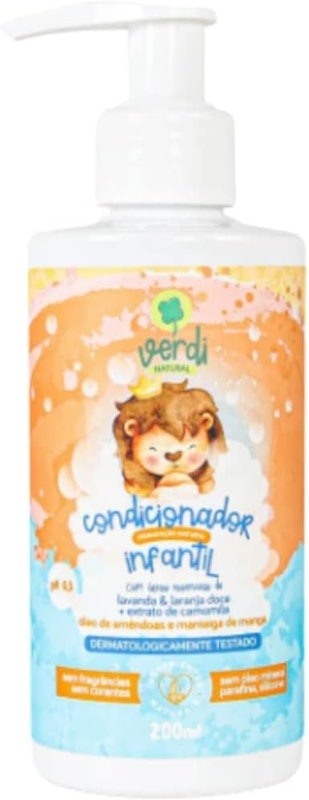 Condicionador Infantil 100% Natural com Óleos Essenciais 1