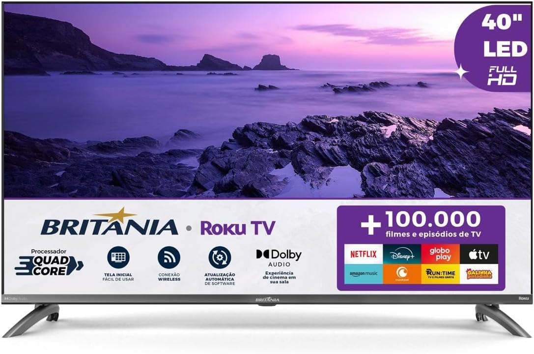 Top 10 Melhores TVs 40 Polegadas em 2026 (Philco, AOC e mais) 4