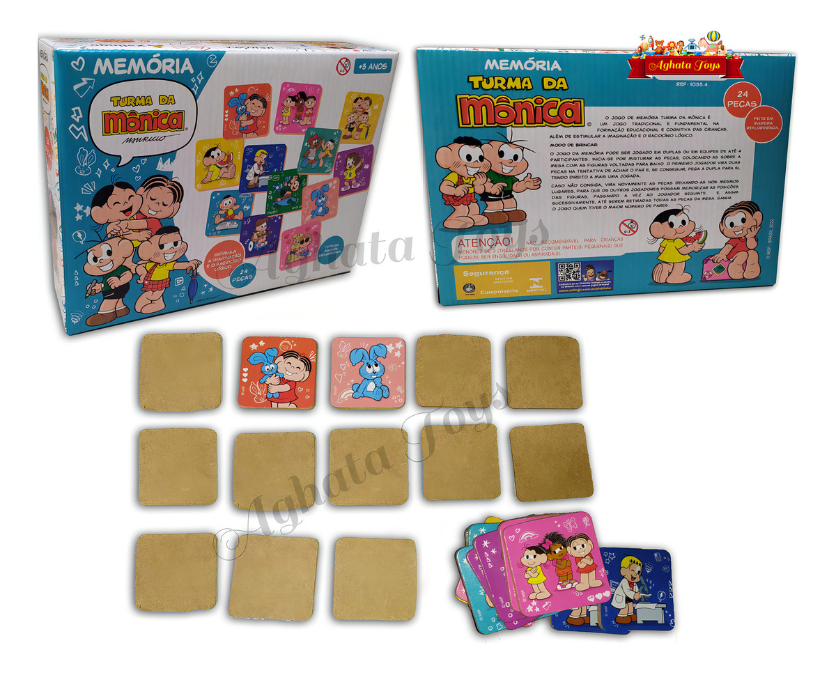 Jogo da Memória Turma da Mônica  2