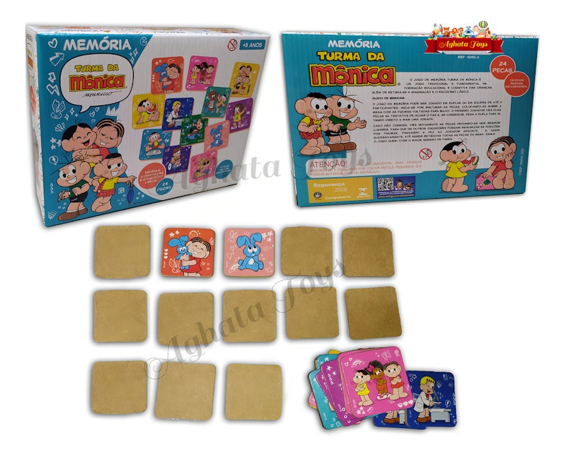Jogo da Memória Turma da Mônica 2