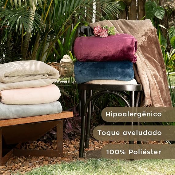 Cobertor Velour 300 g/m² Casal 3