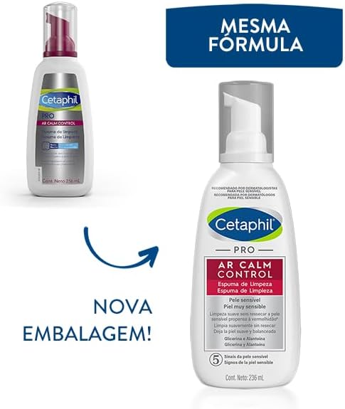 Espuma de Limpeza Facial PRO AR Calm Control 2