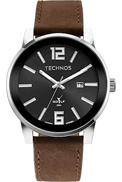 Relógio Technos Golf Masculino Prata 1