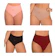 LA VITTA INTIMA Kit 4 Calcinhas de Algodão Pós-Parto 1