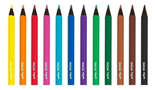 Lápis de Cor Wave 24 Cores 2