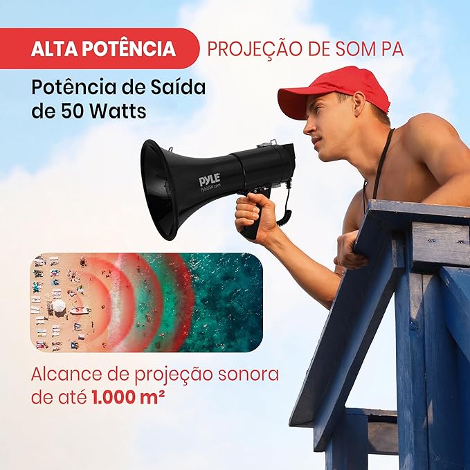 Megafone Bullhorn 50 W 2