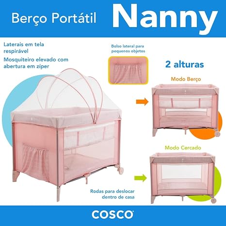 Berço Portátil Nanny 5