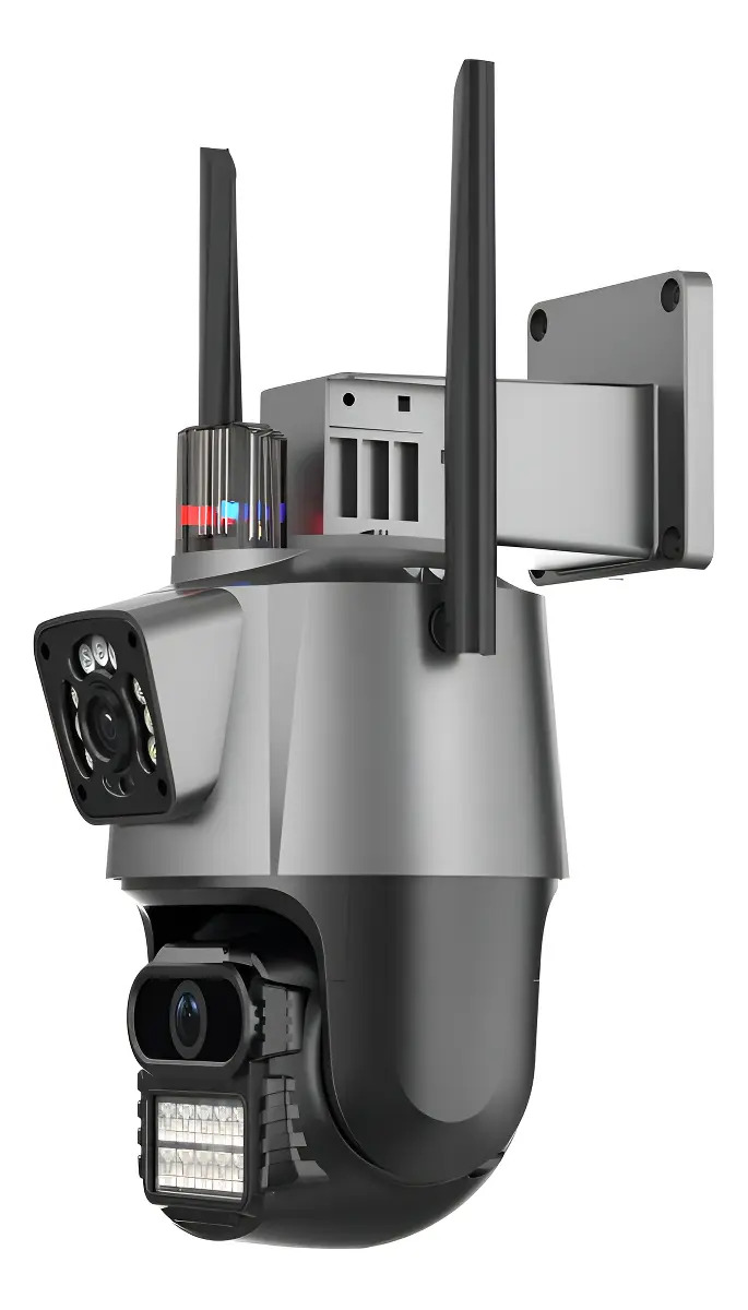 Câmera de Segurança WiFi Externa 2+2+2 MP 1