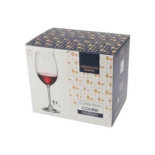 Conjunto 6 Taças de Vinho Tinto de Cristal Ecológico Gastro/Colibri 450 ml  4