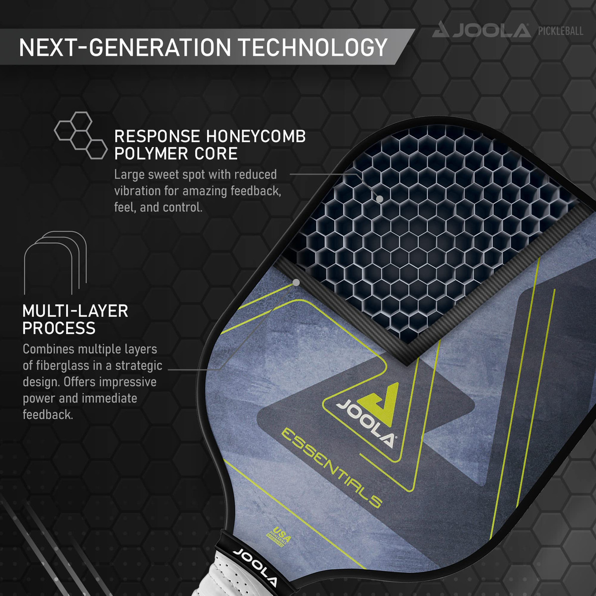Raquete de Pickleball JOOLA Essentials 4