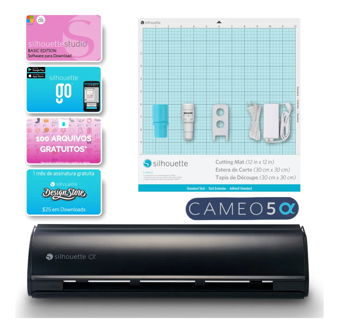 Silhouette Cameo 5 Alpha Máquina de Recorte Avançada 2