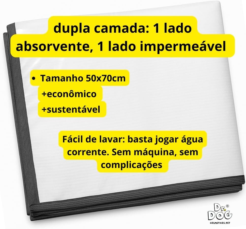 Tapete Higiênico Pet Lavável Reutilizável 4
