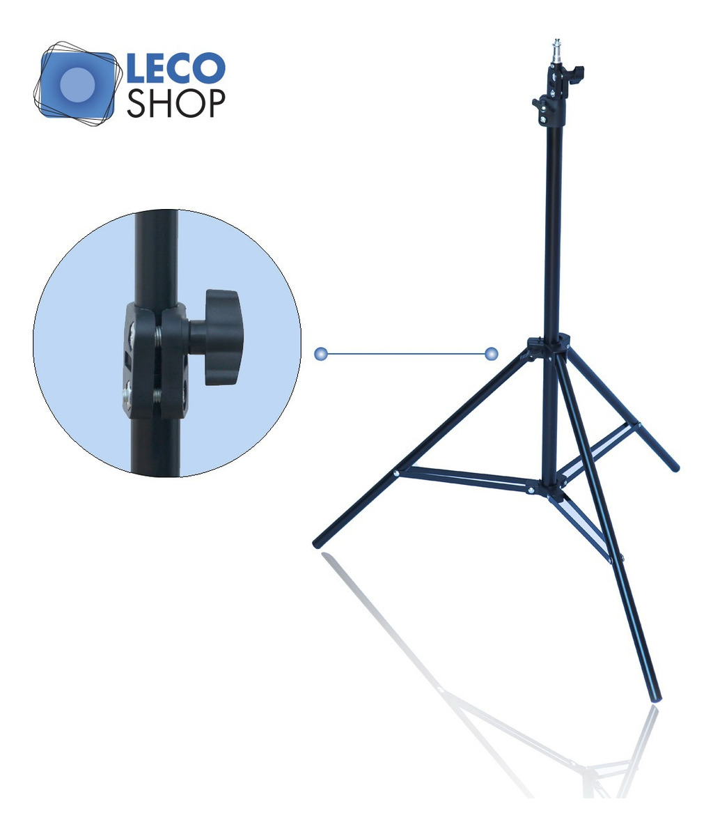 Kit Soft Box 50 x 70 com Lâmpada LED Estúdio Luz Contínua Leco Shop 5