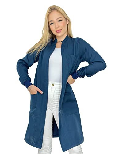 Jaleco Feminino Oxford Zíper 2
