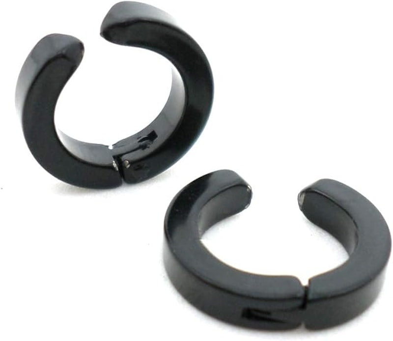 Brinco Masculino de Pressão Argola Lisa Articulada 2