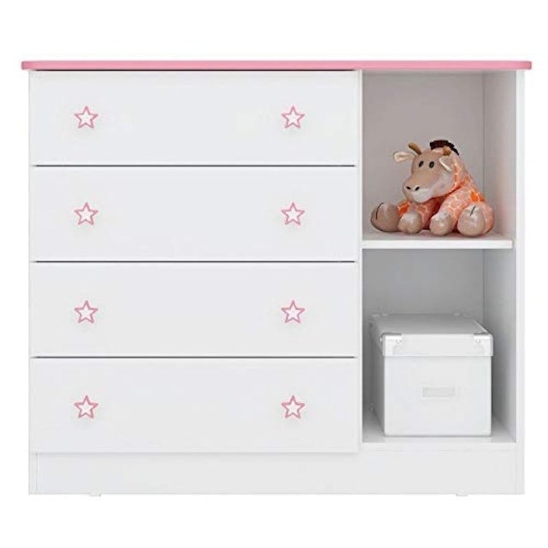Cômoda Sapateira 1 Porta e 4 Gavetas Doce Sonho 3