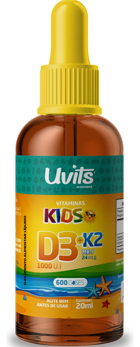 Vitamina D3 K2 Kids 600 Doses 2